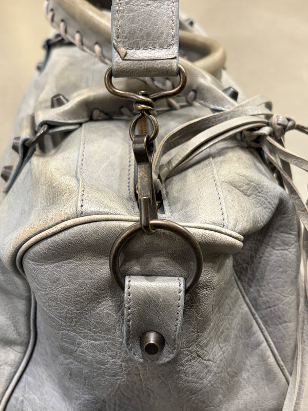 2010S Balenciaga leather bowler City bag