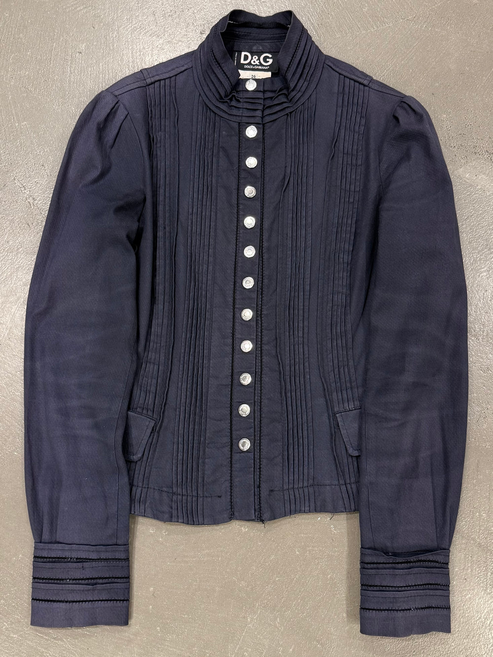 2000s Dolce & Gabbana buttons paneled jacket