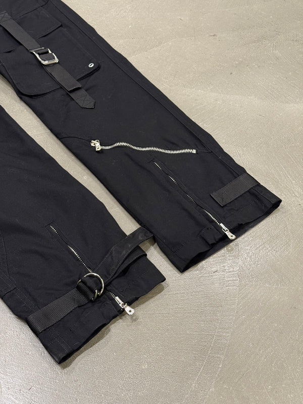 A/W2003 Dolce & Gabbana bondage runway cargo pants