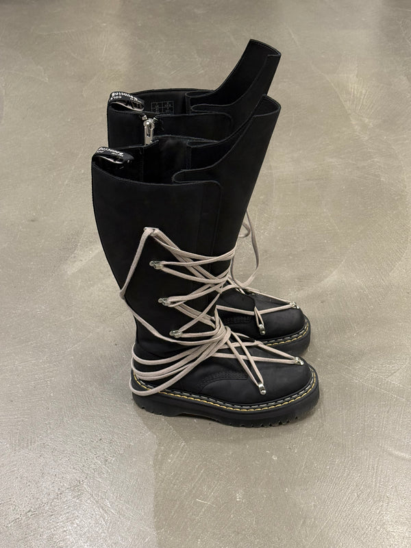 Rick Owens X Dr Martens boots