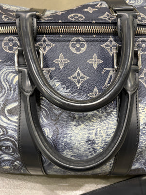 2017 Louis Vuitton x Chapman Brothers Savannah canvas Keepall 45