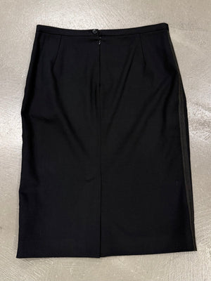 2003 Dolce & Gabbana tailored skirt suit with mandarin collar