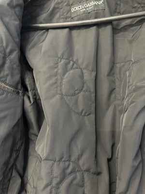 AW2003 Dolce & Gabbana horse leather bomber jacket