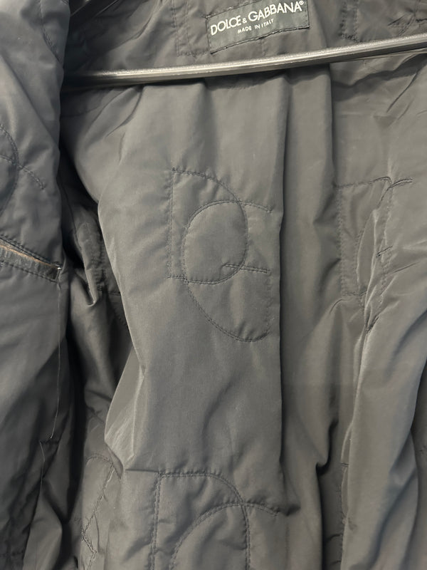 AW2003 Dolce & Gabbana horse leather bomber jacket