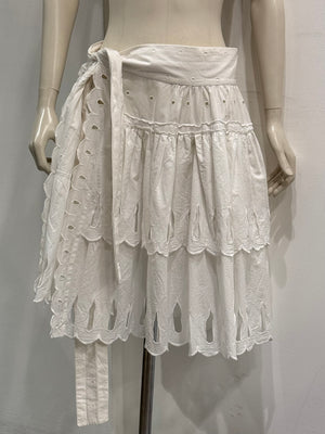 S/S2002 Vivienne Westwood red label white skirt