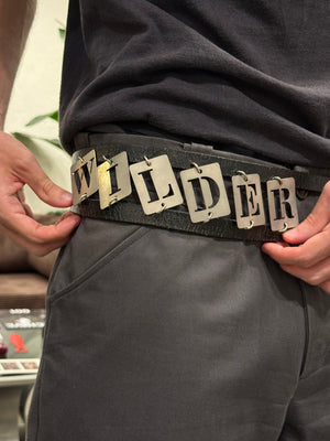 S/S2003 Ann Demeulemeester “wilder” leather belt