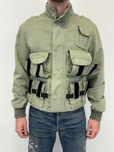 Load image into Gallery viewer, 2000s Dolce &amp; Gabbana military cargo bomber jacket
