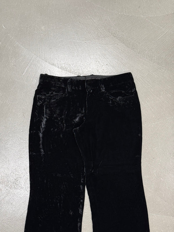 A/W2004 Gucci by Tom Ford crushed velvet pants