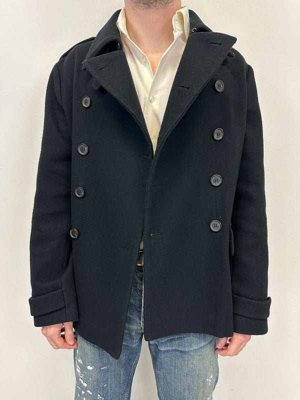 2000s Miu Miu double breasted wool coat