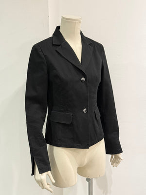 2000s Roberto Cavalli embroidered spider web blazer