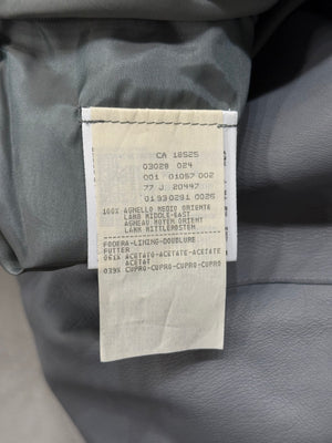 1990s Emporio Armani thin technical leather jacket