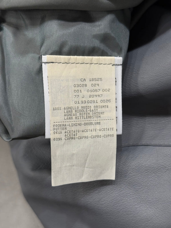 1990s Emporio Armani thin technical leather jacket