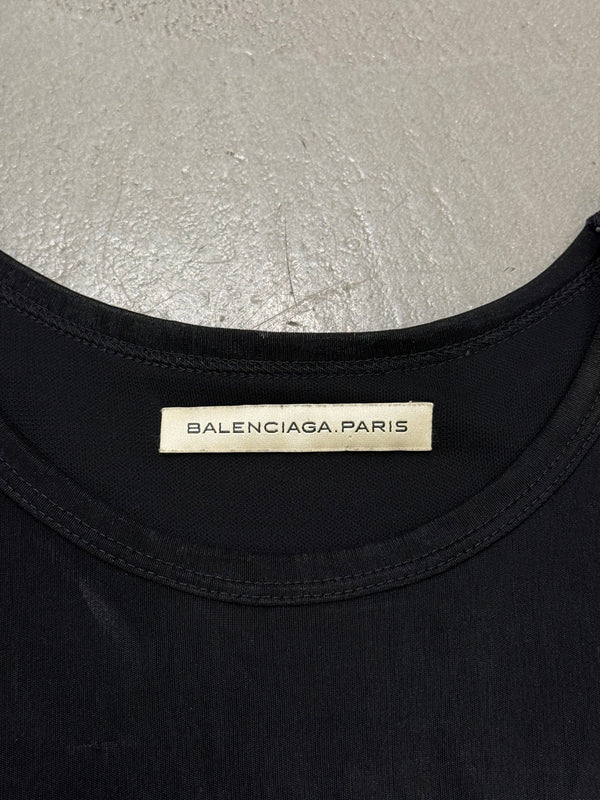 2000s Balenciaga by Ghesquiere paneled dress