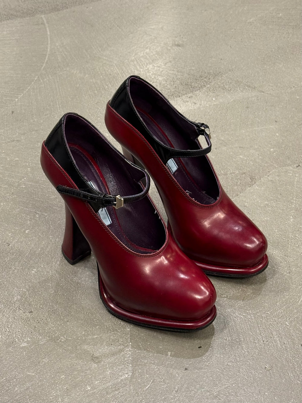 2012 Prada sculptural heels