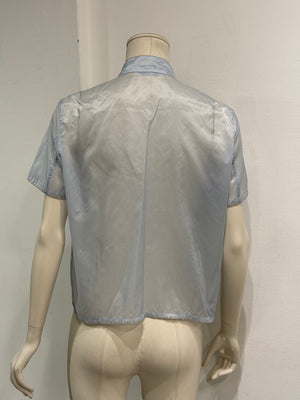1999 Prada runway short sleeve technical nylon jacket