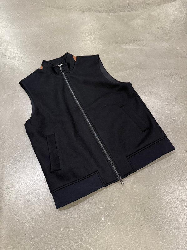 Loro Piana rain system wool vest