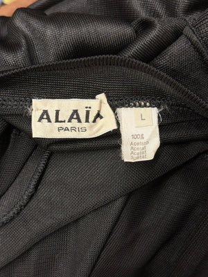 A/W1986 Alaia runway midi dress