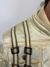 Load image into Gallery viewer, F/W 2005 Roberto Cavalli bondage cargo bomber jacket
