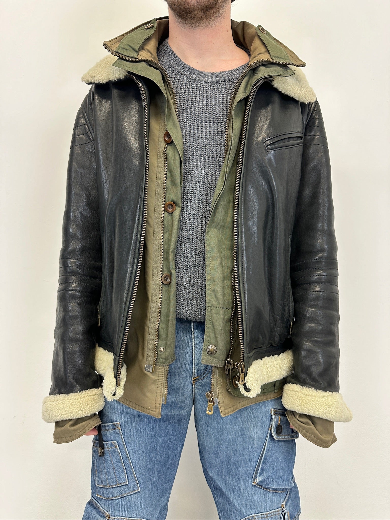 Dolce & Gabbana スエードファージャケット Shearling jacket in Black for Women | Dolce&Gabbana® US