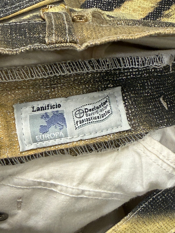A/W2000 Roberto Cavalli Tiger jeans