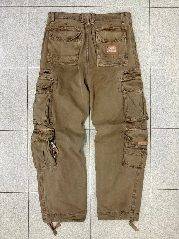 AW03 Dolce & Gabbana 18 pockets military cargo pants