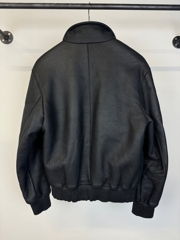 AW2007 Prada shearling leather bomber jacket