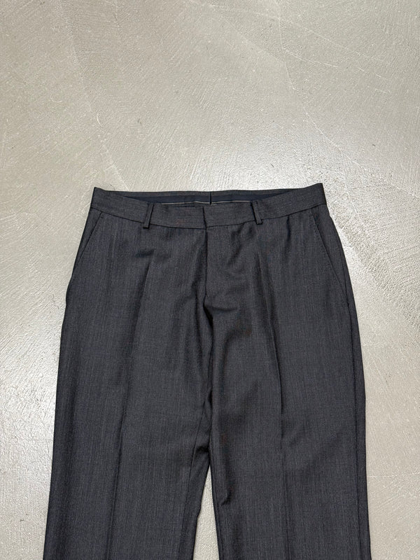 2000s Gucci single breasted pinstripe suit