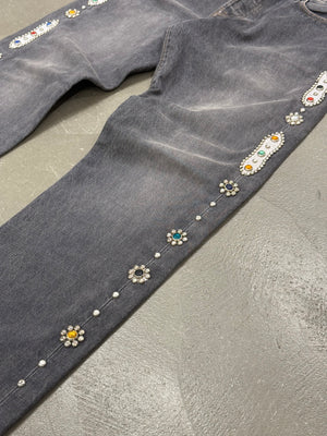 Kapital monkey cisco studded jeans