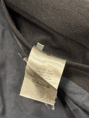 2010s Dior hooded wool bomber jacket