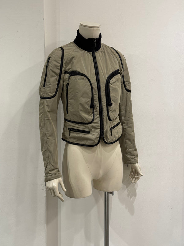 2000s Plein Sud cargo moto utility jacket