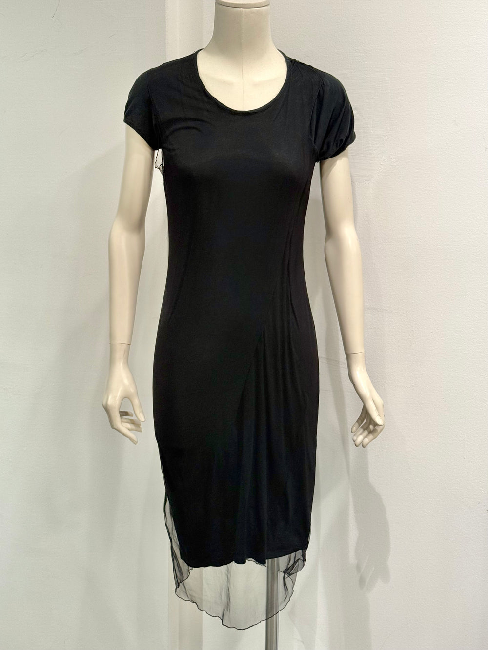 2008 Alexander McQueen double layer dress
