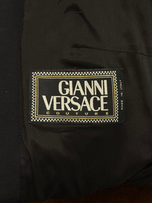 1990s Gianni Versace belted coat