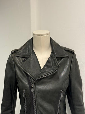 A/W2010 Balenciaga by Ghesquiere biker leather jacket