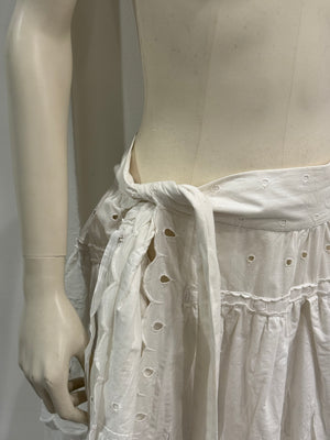 S/S2002 Vivienne Westwood red label white skirt