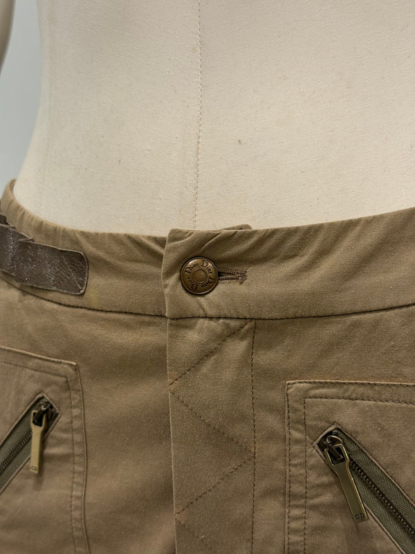 S/S2003 Christian Dior by John Galliano lace-up bondage mini skirt
