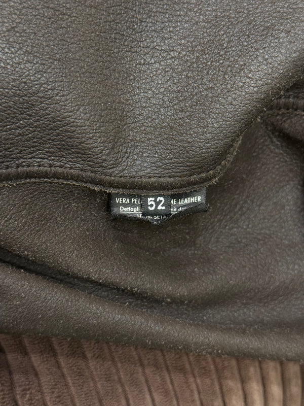 2000s Gucci by Tom Ford leather bomber jacket