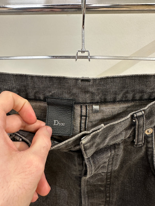 AW2003 Dior by Hedi Slimane clawmark jeans