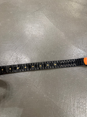 1980s Gianni Versace studded leather belt