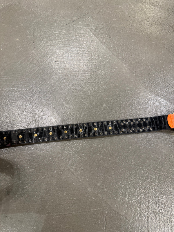 1980s Gianni Versace studded leather belt