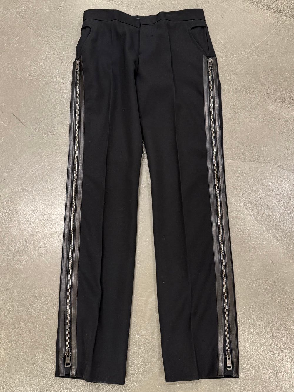 A/W2001 Gucci by Tom Ford full zipper pants