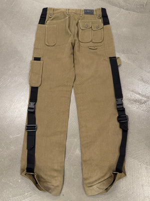 2003 Dolce & Gabbana bondage paracadute cargo pants
