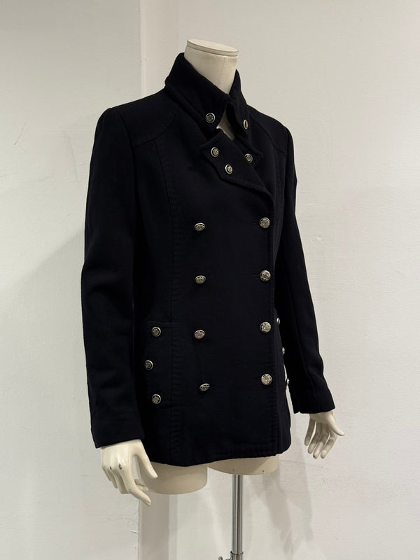 2000s Dolce & Gabbana military double breasted jacket