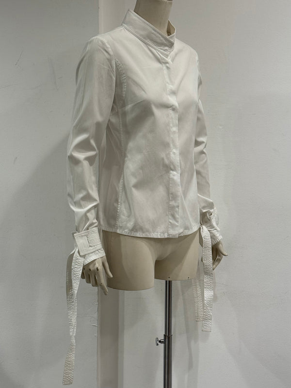 2003 Gucci by Tom Ford bondage strap shirt