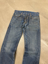 Load image into Gallery viewer, F/W 2003 Dior by Hedi Slimane green waxed denim

