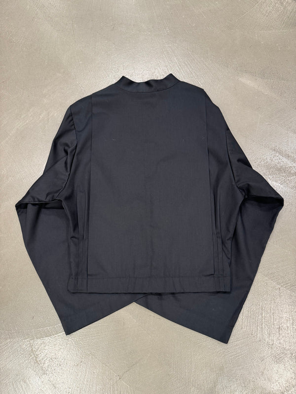 A/W2000 Raf Simons batwing 3/4 zip layered jacket