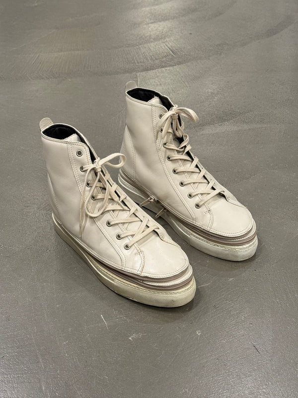 A/W2007 Raf Simons convertible 2 in 1 chunky sneakers