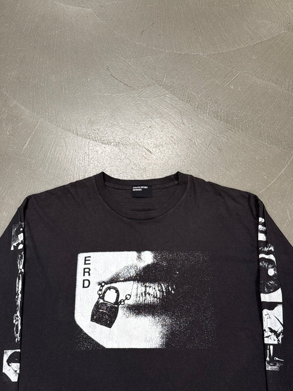 F/W2024 Enfants Riches Déprimés "Lips" graphic print long sleeve t-shirt