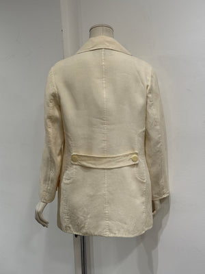 1996 Gucci by Tom Ford caban linen coat