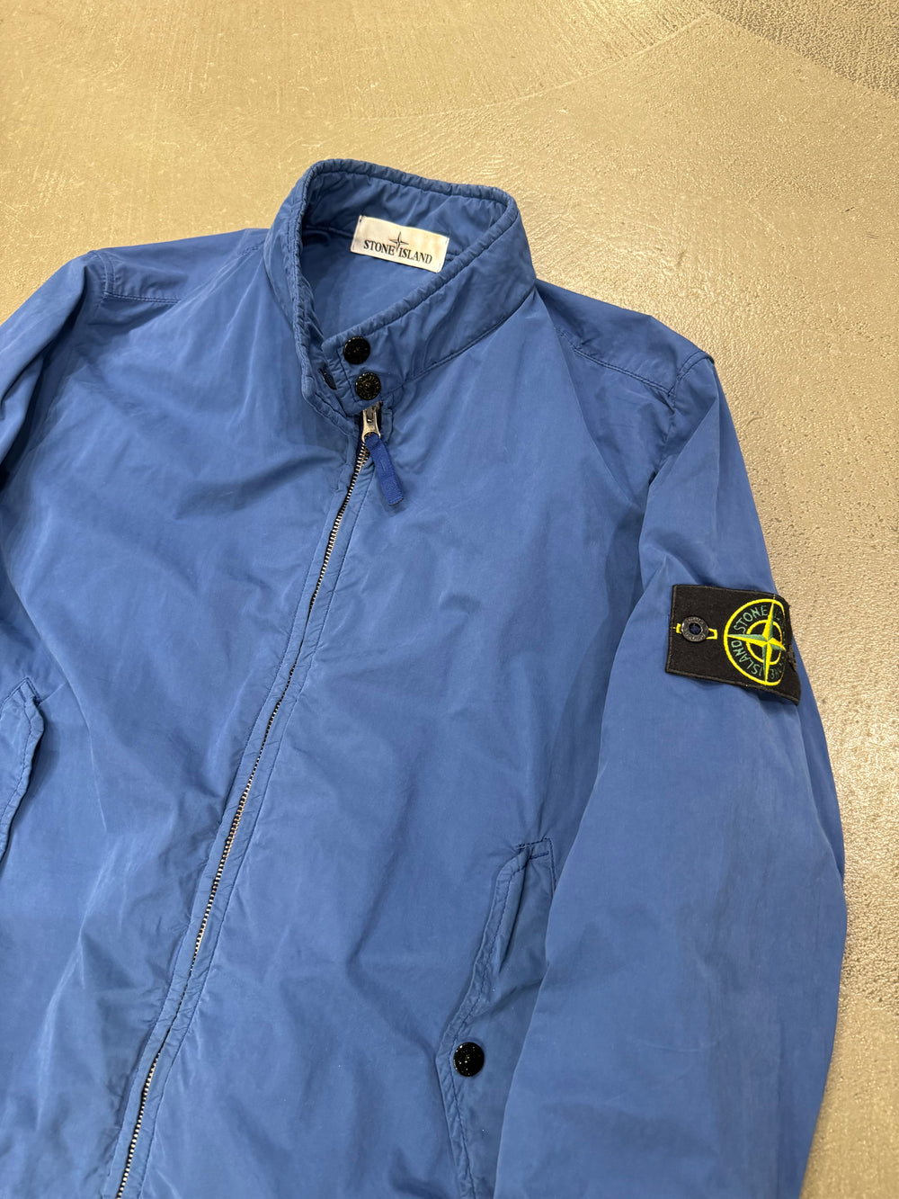 2015 Stone Island David Light-TC blue jacket