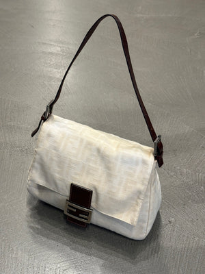 2000 Fendi monogram zucca mama baguette bag